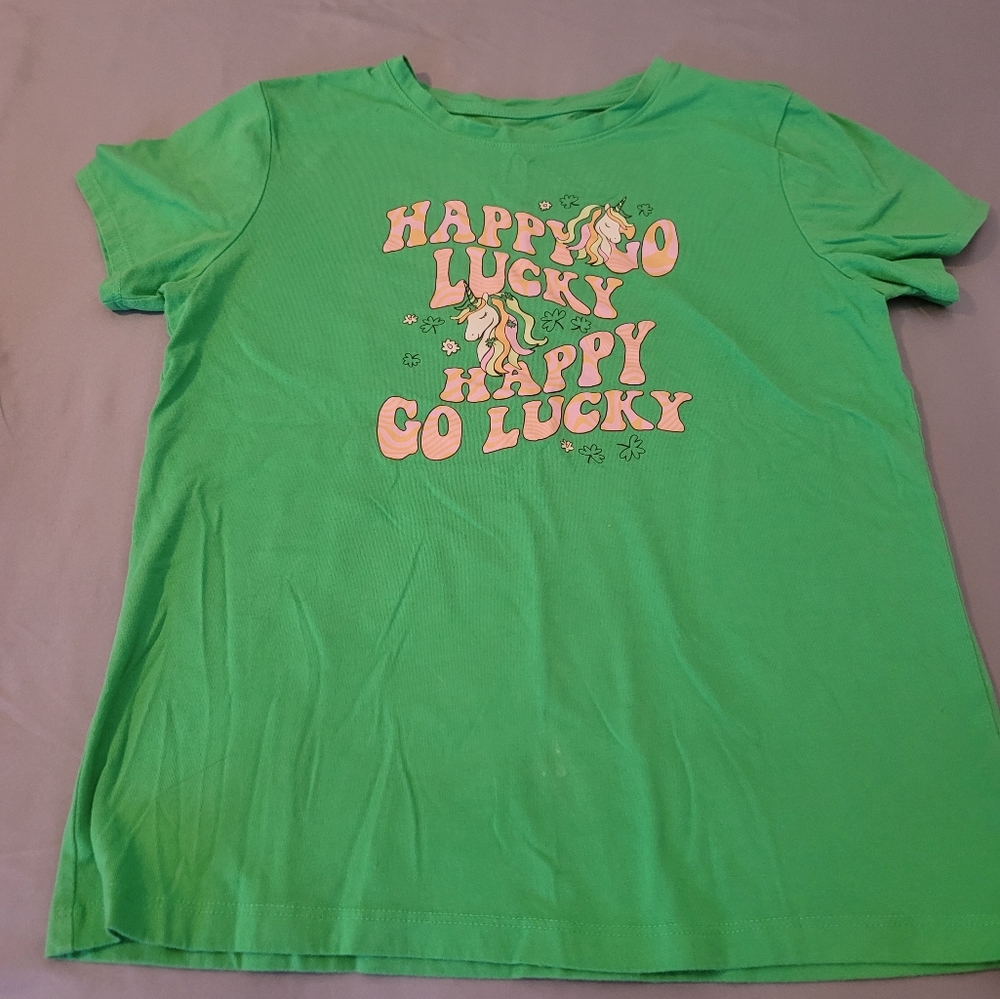 Wonder Nation Green Short Sleeve Tee